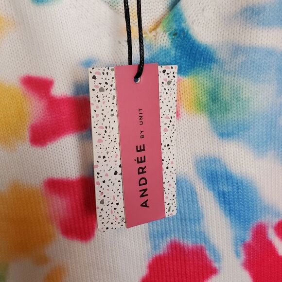 Andree By Unit Tie Dye Knit Tank Size Small - Picture 5 of 7
